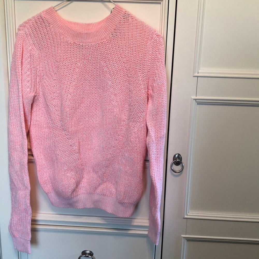 Pink sweater